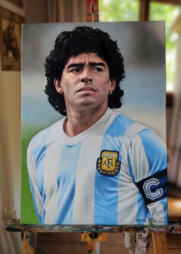 Maradona - Digital Art NFT