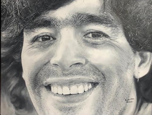 Maradona - Digital Art NFT