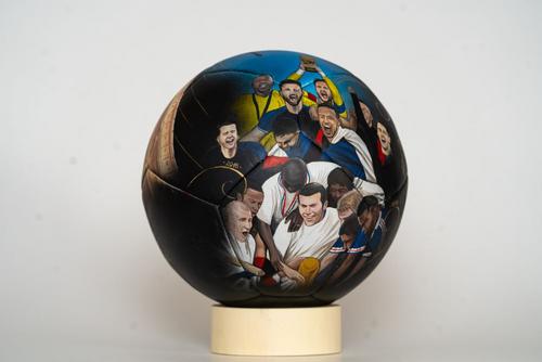 Les Bleus - Digital Art Ball Replica - Digital Art NFT
